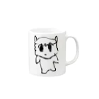 らむりん（稲垣藻郎）のシンプルむりんちゃん Mug :right side of the handle