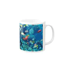 BATCROOOOSの水族館 Mug :right side of the handle