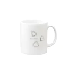 きるしぇのふりーだむ Mug :right side of the handle