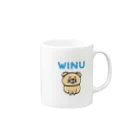 なおきち1211の部屋のうぃぬ WINU Mug :right side of the handle