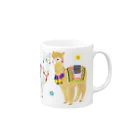 yminaminのアルパカマグA Mug :right side of the handle