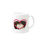 Lily bird（リリーバード）のKiss with heart♥ Mug :right side of the handle