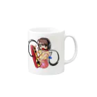 ヒロエレガンス公式ショップのレトロゲーム実況 Mug :right side of the handle