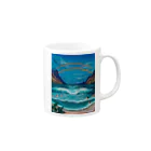 alohart803のDouble rainbow  Mug :right side of the handle