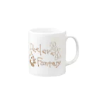 WORLDWIDEのピーラーファンタジーカフェブラウン Mug :right side of the handle