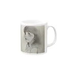 さきぽんぬの女の子 Mug :right side of the handle