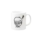 7030ナオミオ百貨のnaif Mug :right side of the handle