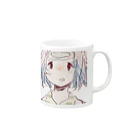 みいこのおねつ Mug :right side of the handle