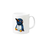 ふれいむのフードのペンギンくんマグカップ Mug :right side of the handle