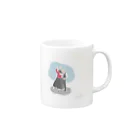 RRIIIOのフラメンコ踊るおじいちゃんおばあちゃん Mug :right side of the handle