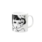 4614の夢壊乙女 Mug :right side of the handle