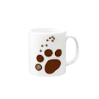 Art工房  ： toco  To-sheのねこ NIKUKYU Mug :right side of the handle