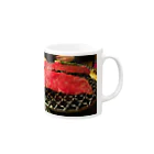 rot-katzeの焼き肉 Mug :right side of the handle