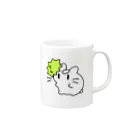 ハムスターのむにむにのオナモミとむにむに Mug :right side of the handle