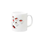 Ｘ-ジュゴンの吸血鬼の食事 Mug :right side of the handle