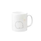 かじきのまるく星をみる Mug :right side of the handle