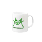 うさこりたんのMie Enlightened 黒縁取り Mug :right side of the handle