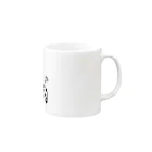 錆沼メルティーのキリン Mug :right side of the handle