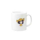 天音もにのひまわり娘マグカップ Mug :right side of the handle