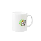 天音もにの花火猫マグカップ Mug :right side of the handle