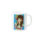 ★kiki★のおめかし Mug :right side of the handle