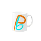 とかげのしっぽのP9 Mug :right side of the handle