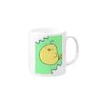 ひよこのひよこ Mug :right side of the handle