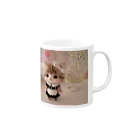 potaのポタ猫ちゃん Mug :right side of the handle