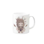 夕風店の泡 Mug :right side of the handle