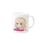 まりえちゃんねるグッズのまりえちゃんねるマグカップ Mug :right side of the handle