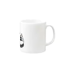 HuskyBY*のラグドールマグ Mug :right side of the handle