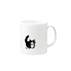 猫(gnp)のはちわれ猫のおすまし Mug :right side of the handle