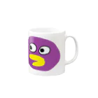 QueQueQueQueのｸｴｸｴﾎﾟｸﾞﾁｬﾝ Mug :right side of the handle