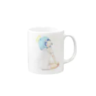 Soky(そーかい)の天使ちゃま(サインなし) Mug :right side of the handle