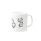 asako_tanyの猫のグリコゲ〜へそ天〜 Mug :right side of the handle