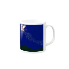 HIKAMARU　SHOPの天馬にのった少女 Mug :right side of the handle