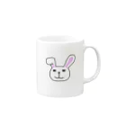 MaasukeのRabbit マグカップの取っ手の右面