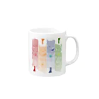 こっとん(cotton)のとおぼえブックマーク！ Mug :right side of the handle