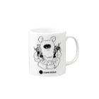 CAFEKiitosの【CAFE Kiitos × Mika Itoh】シリーズ vol.4 Mug :right side of the handle