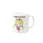 もふこのゆめかわ！１２星座シリーズ　いて座 Mug :right side of the handle