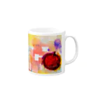 St.SKのアップル Mug :right side of the handle