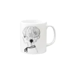 oyasumi_44の羊女 Mug :right side of the handle