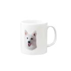 mochi_14のにこにこ犬　マグカップ Mug :right side of the handle