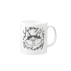 ひげぶくろ堂の変顔猫『うまぁい！』 Mug :right side of the handle