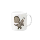 おもろ商店のモンキードラゴン Mug :right side of the handle