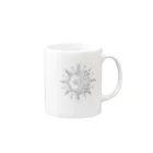 ＭakiのSUN&MOON 太陽と月 エスニック★ Mug :right side of the handle