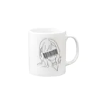 まるるのおしゃれまるるちゃん Mug :right side of the handle