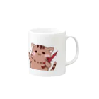 こりんのにゃんこ Mug :right side of the handle