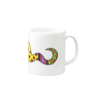 Chiekoのへびくん Mug :right side of the handle