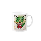 YUMEKITIの緑龍 Mug :right side of the handle